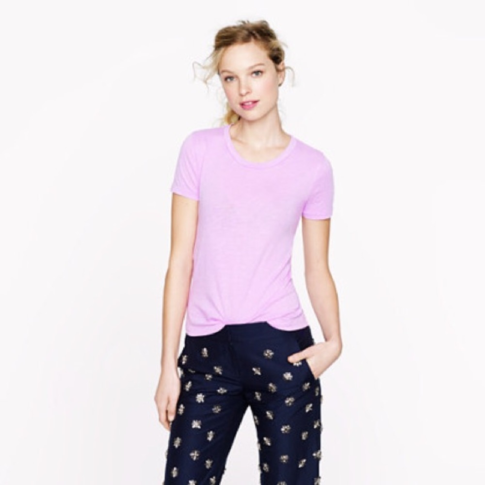 J. Crew Hot Pink T-Shirt